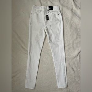 Express Skinny Jeans - 4R- White